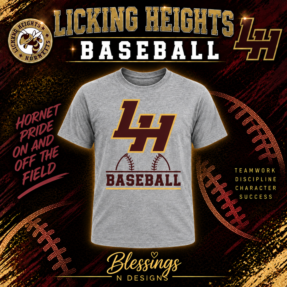 Licking Heights Baseball — Vinyl