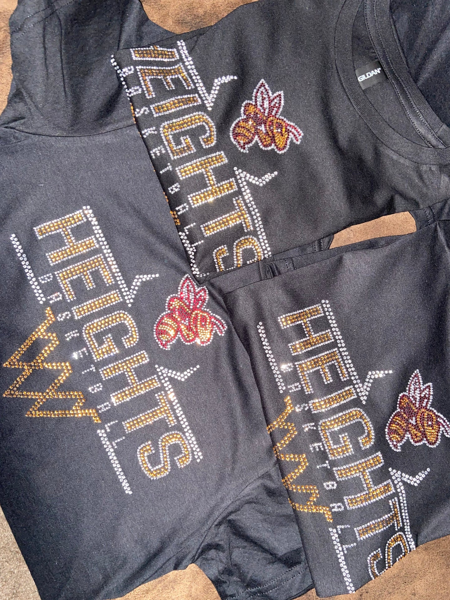 Licking Heights basketball bling