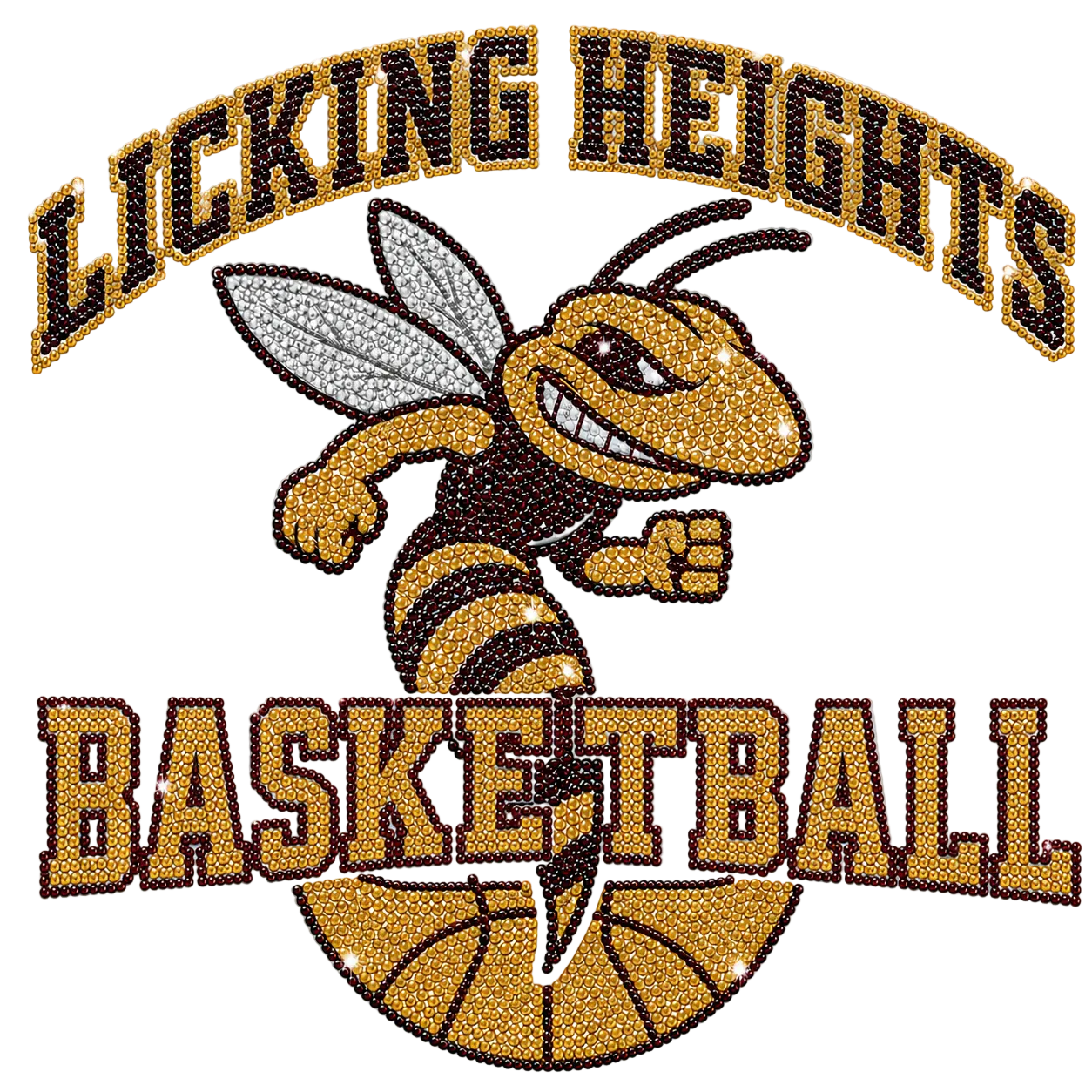 Licking Heights Basketball — Basic Bling