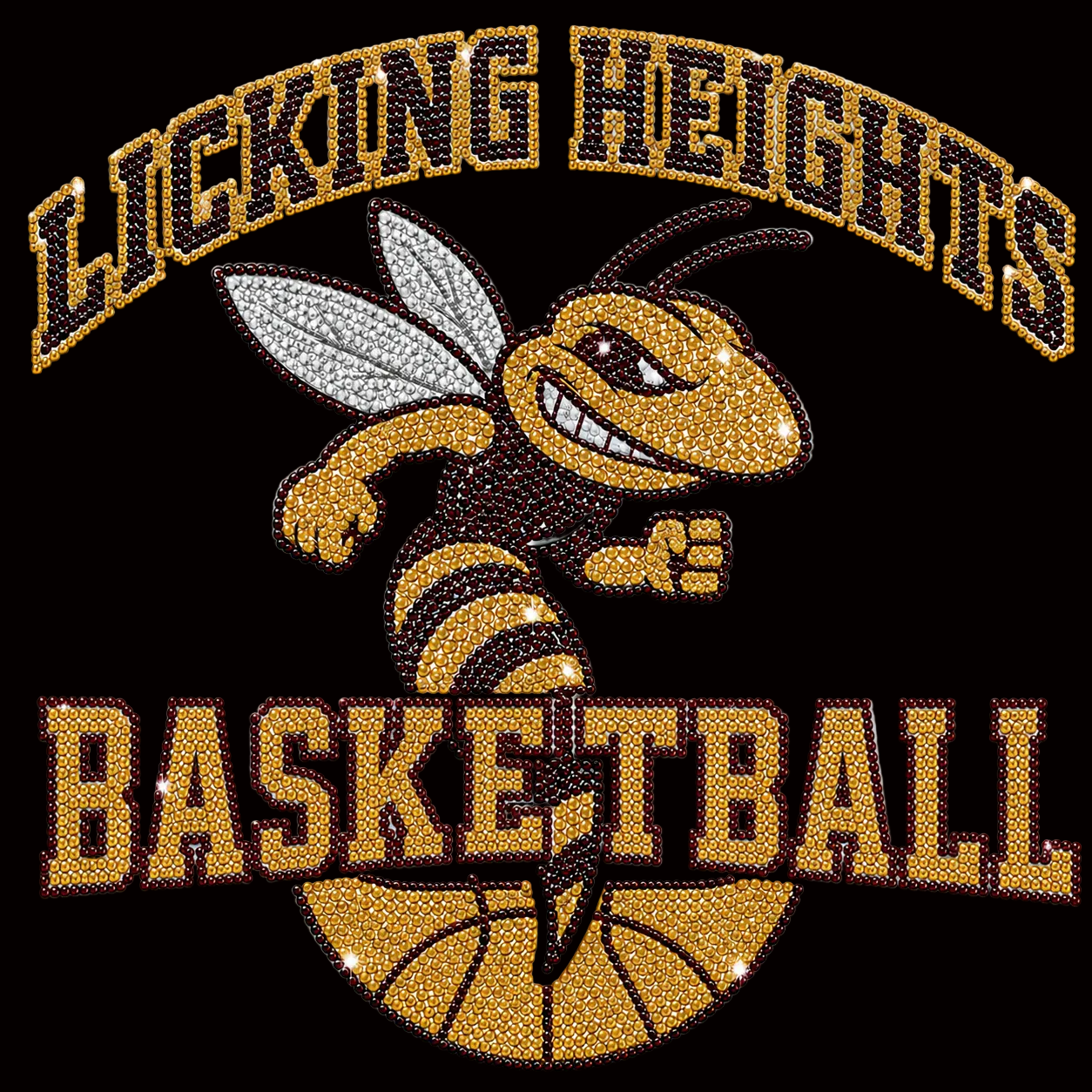 Licking Heights Basketball — Basic Bling