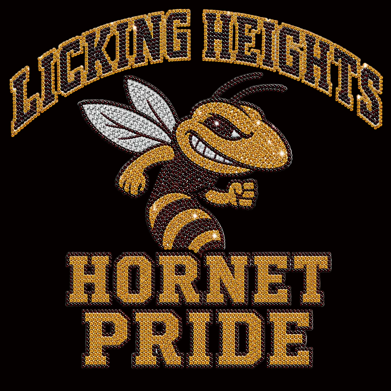 Licking Heights Hornet Pride — Basic Bling