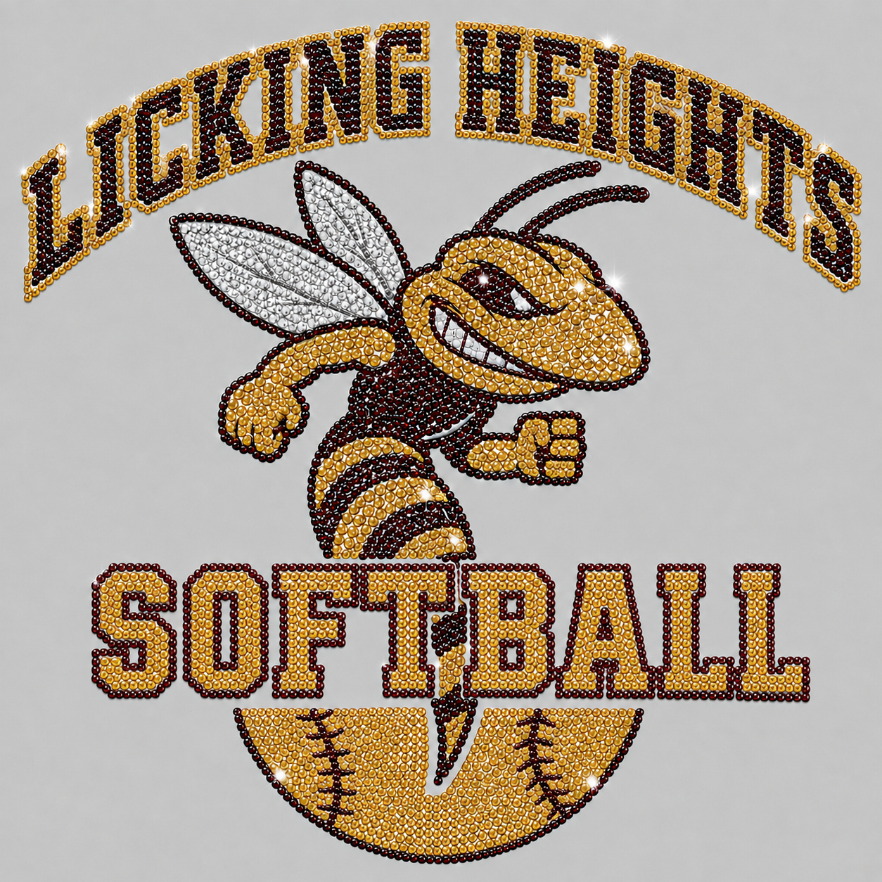 Licking Heights Softball — Basic Bling