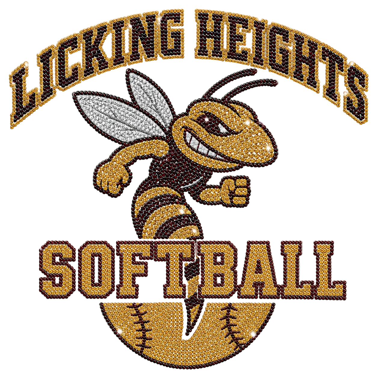 Licking Heights Softball — Basic Bling