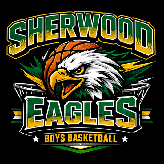 Sherwood basketball tee