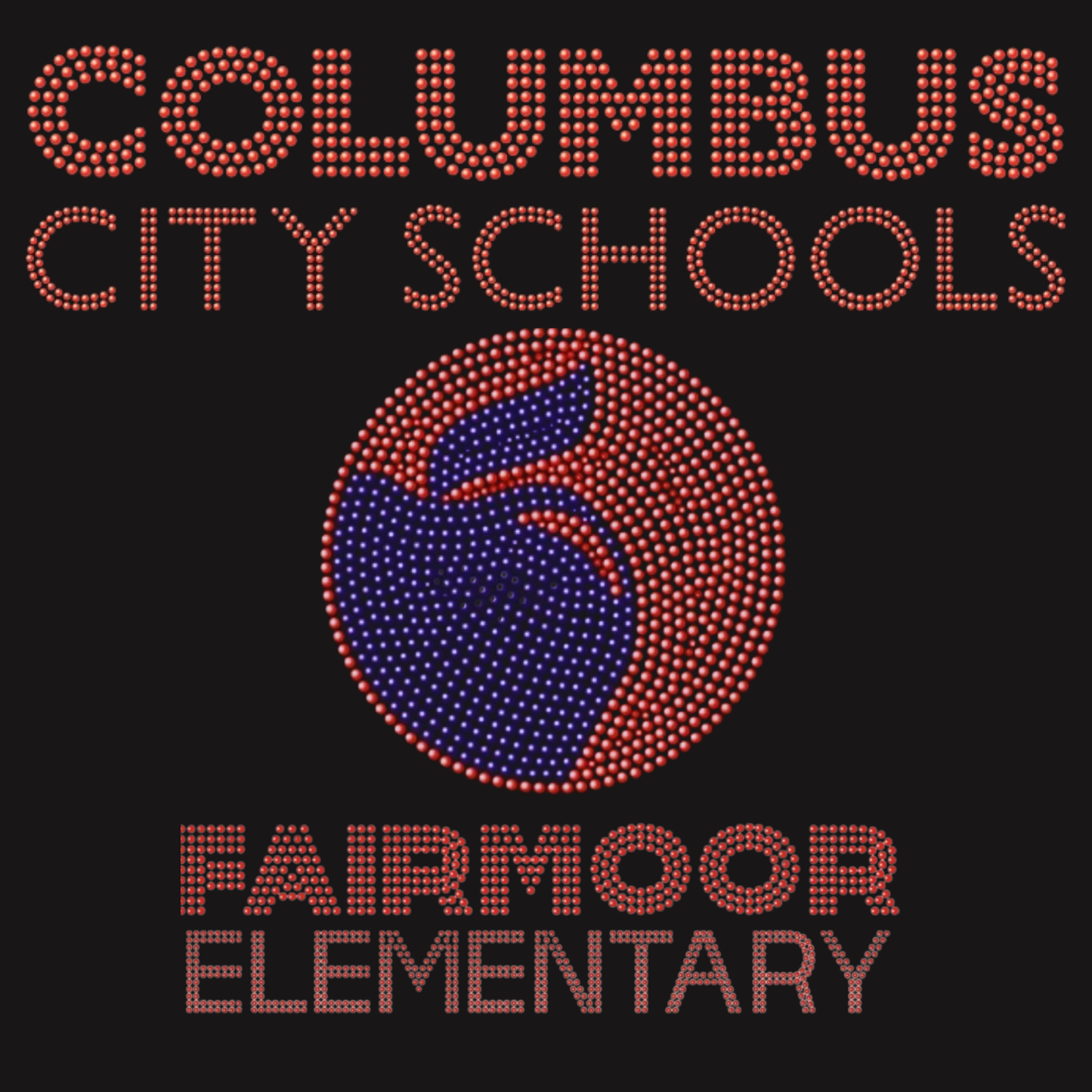 Fairmoor Columbus City Bling Blue