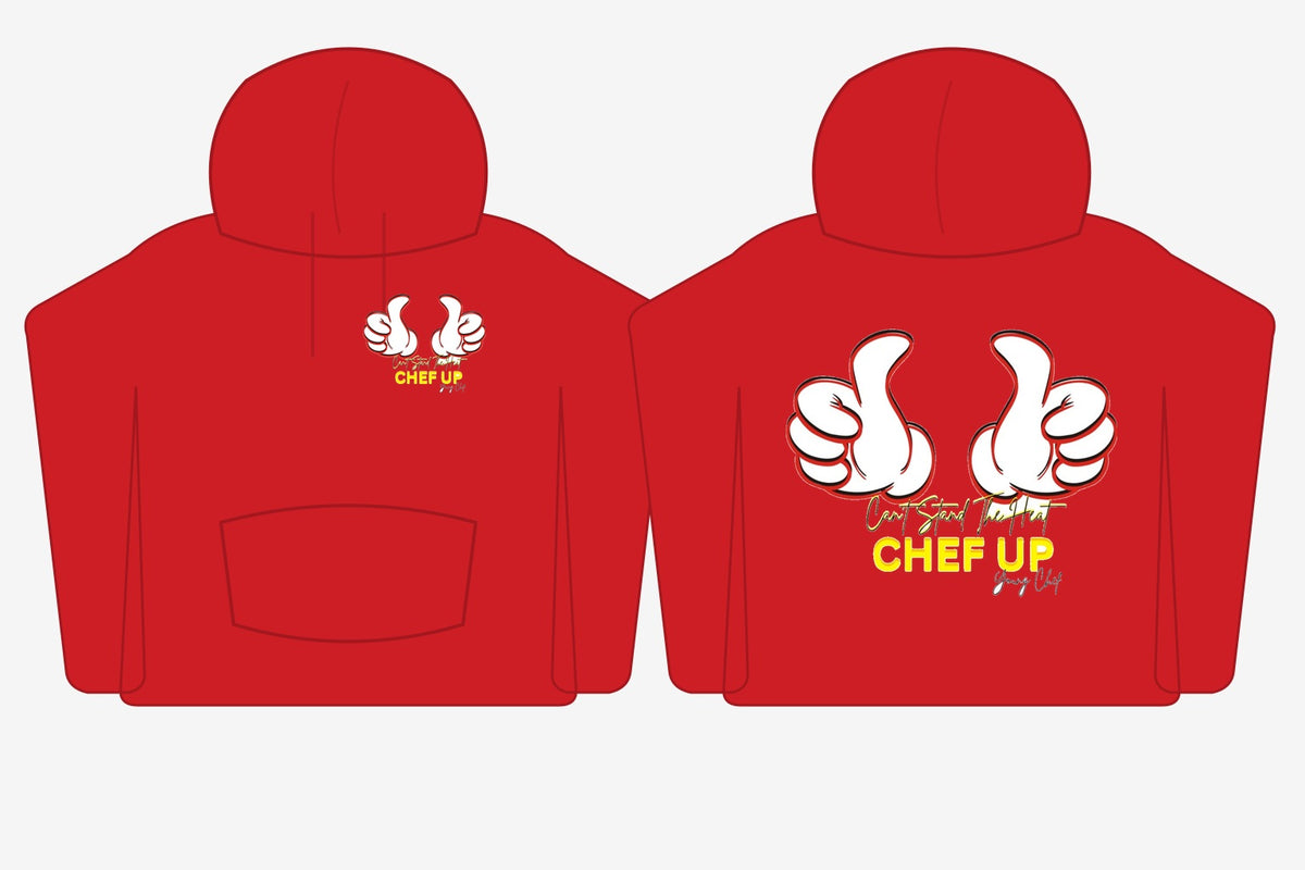 Can't Stand the Heat – Thumbs – Hoodie red
