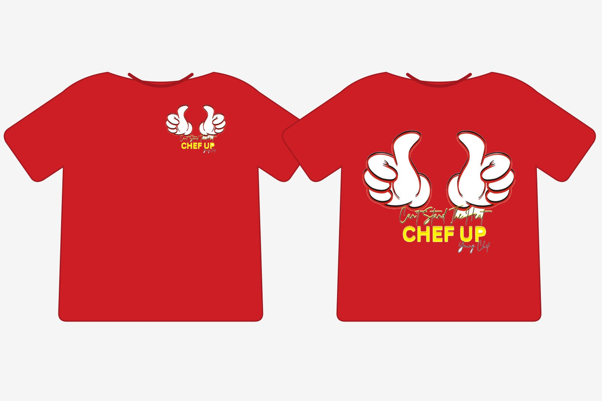 Can't Stand the Heat – Thumbs – Short Sleeve red
