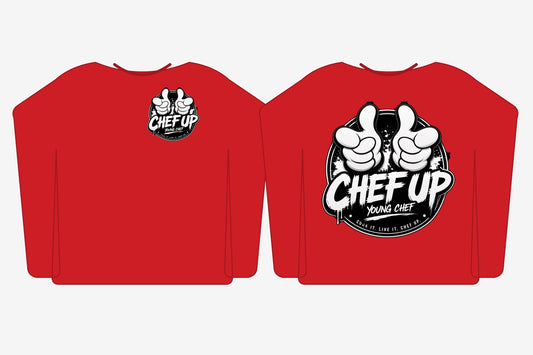 Chef Up – Long Sleeve red