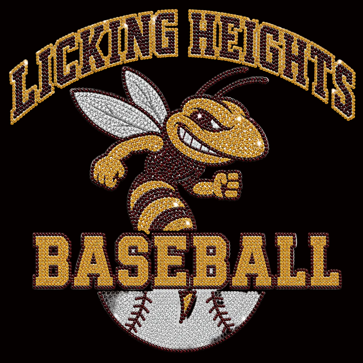 Licking Heights Baseball — Basic Bling