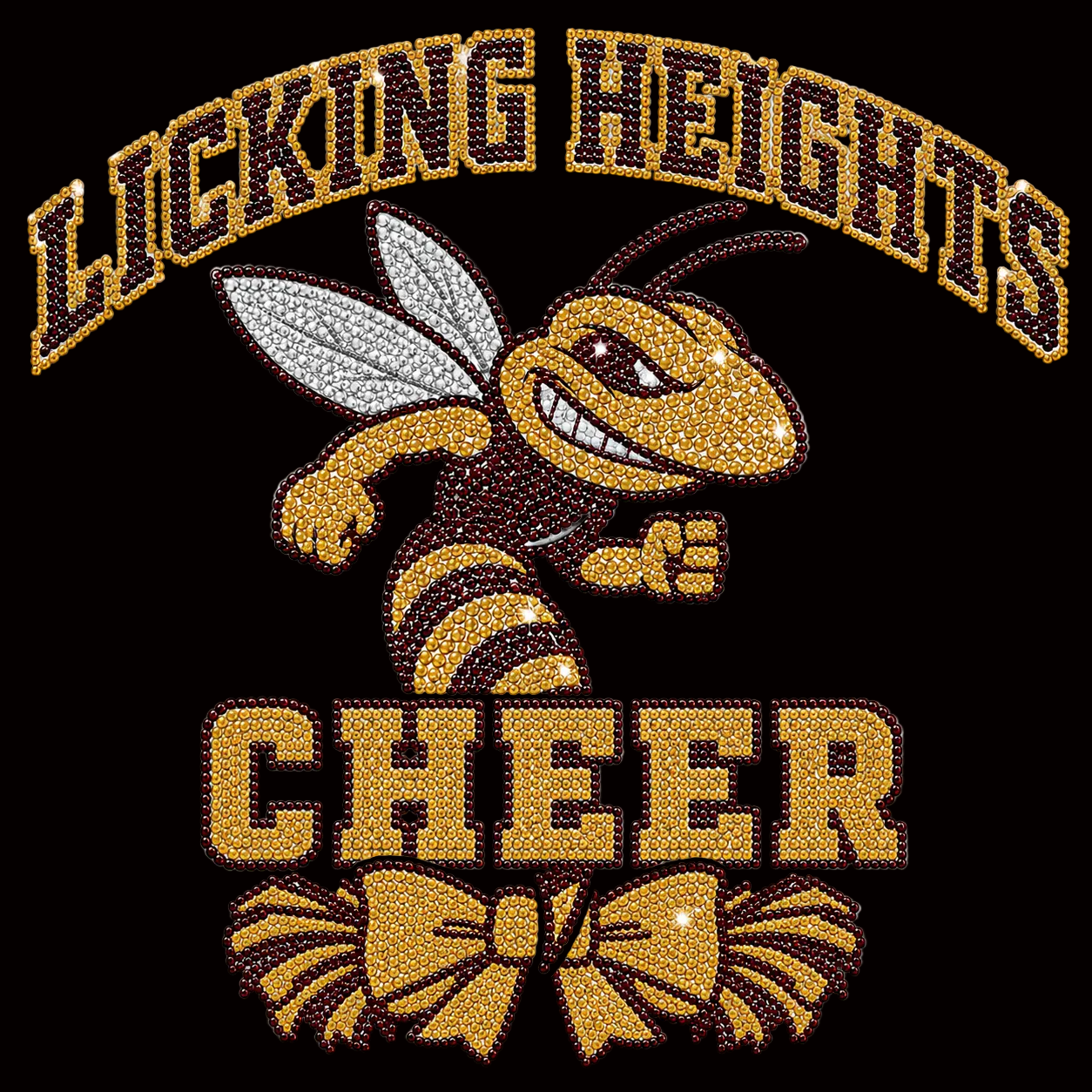 Licking Heights Cheer— Basic Bling