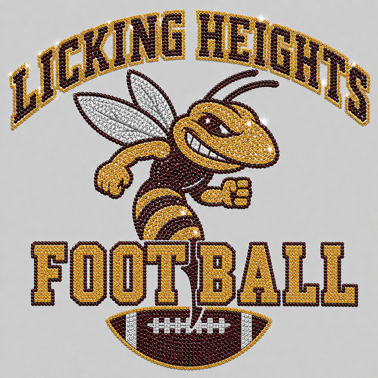 Licking Heights Football— Basic Bling