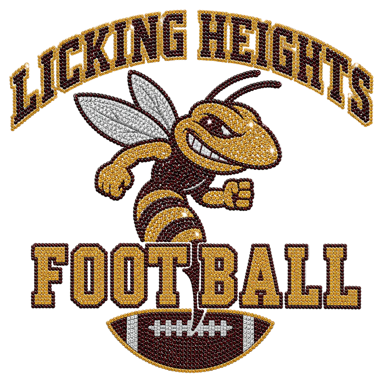 Licking Heights Football— Basic Bling