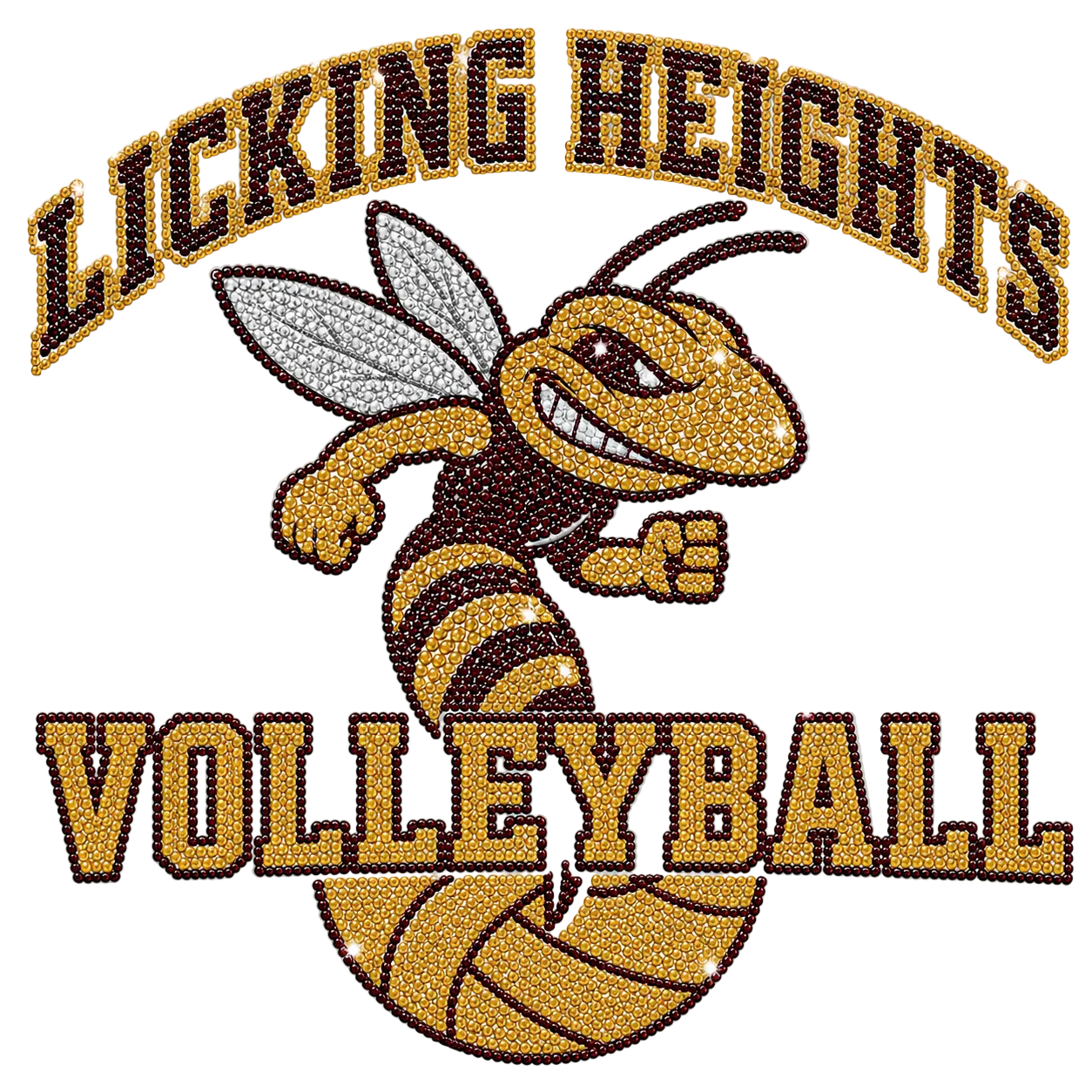 Licking Heights Volleyball— Basic Bling
