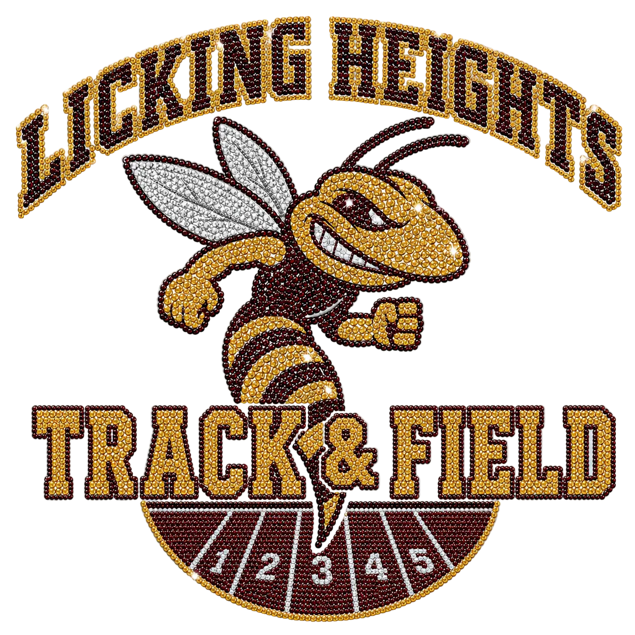 Licking Heights Track & Field — Basic Bling
