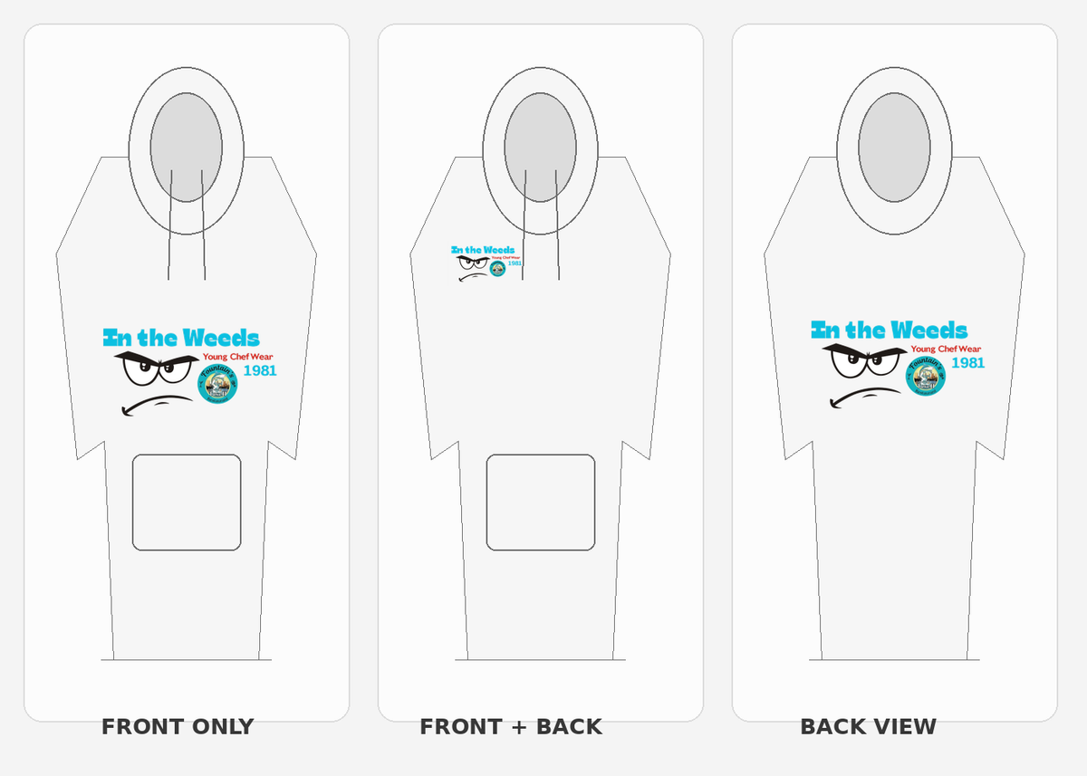 In the Weeds – Hoodie White